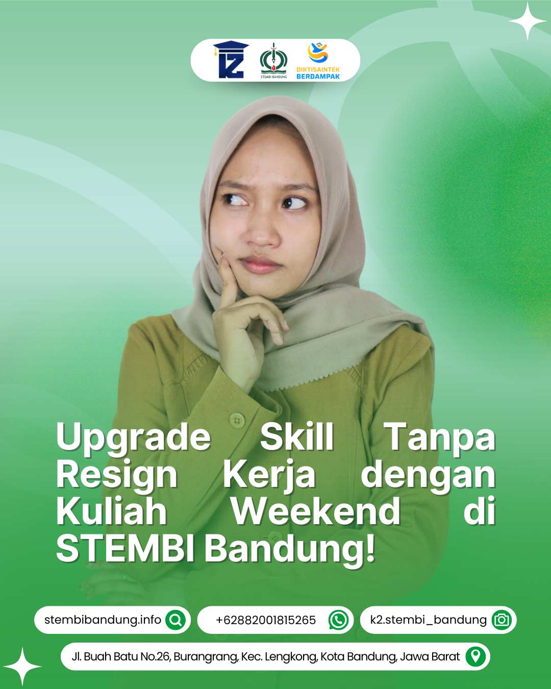 Upgrade Skill Tanpa Resign Kerja dengan Kuliah Weekend di STEMBI Bandung