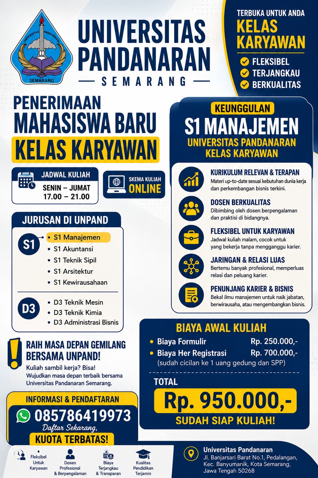 Keunggulan Kuliah Jurusan Manajemen Di Universitas Pandanaran