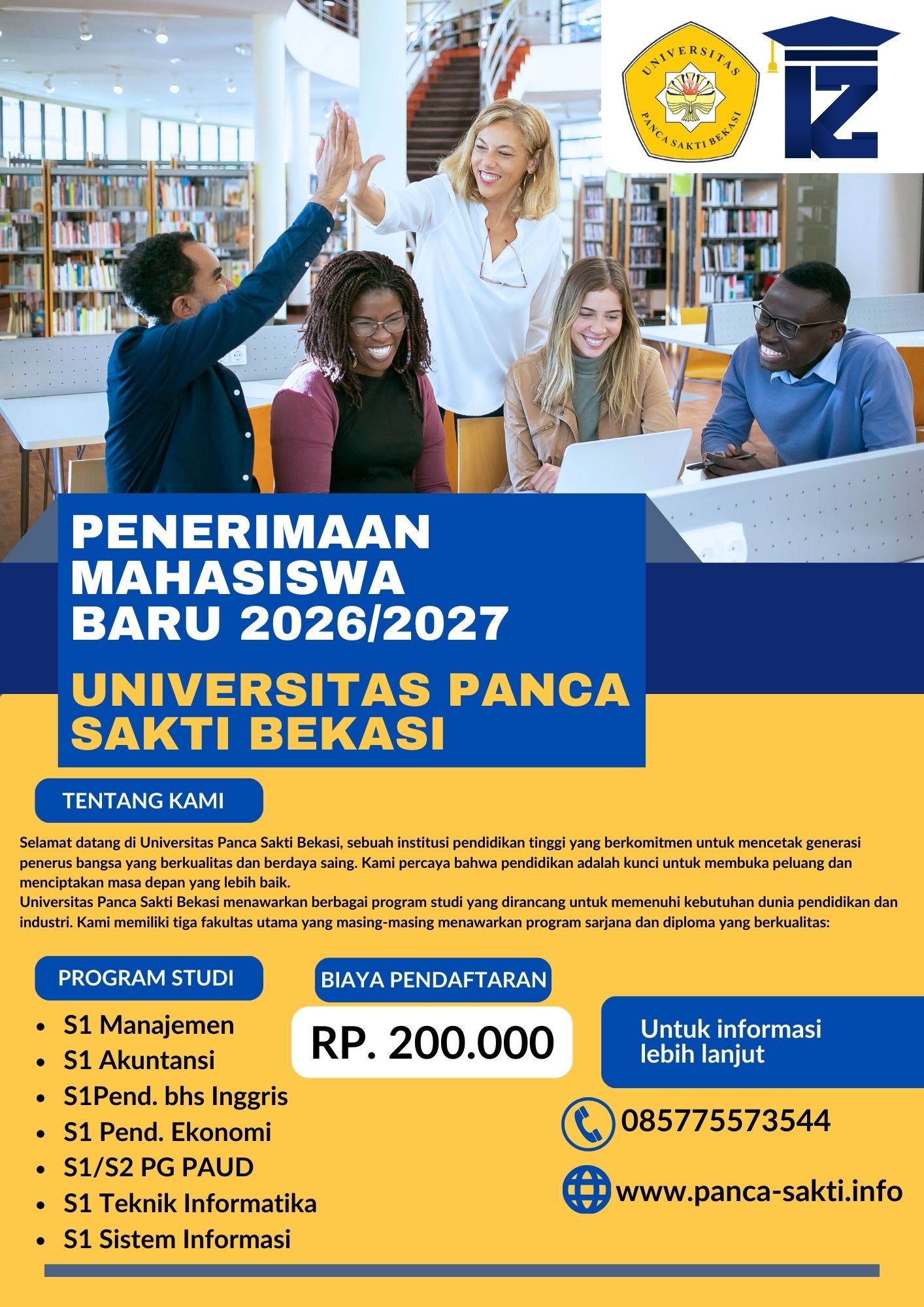 Kampus Akreditasinya Sudah BAIK SEKALI Daerah Pondok Gede Bekasi