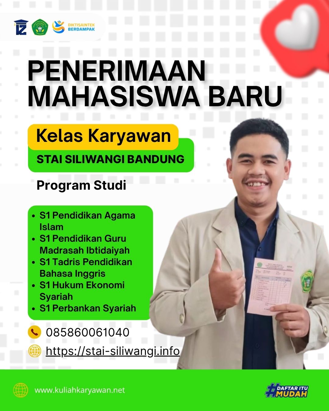 Kuliah Kelas Karyawan Stai Siliwangi Bandung Tanpa Tes