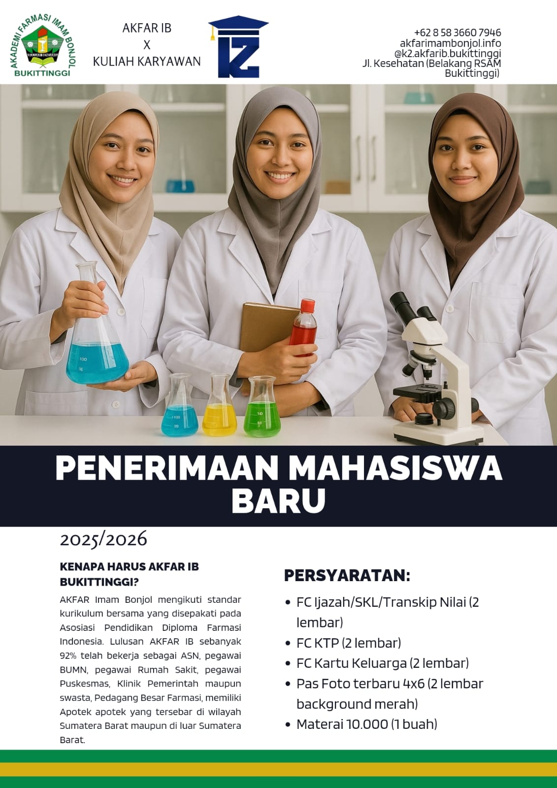 Kuliah Farmasi Lebih Fleksibel Dengan Hybrid Learning Di Bukittinggi
