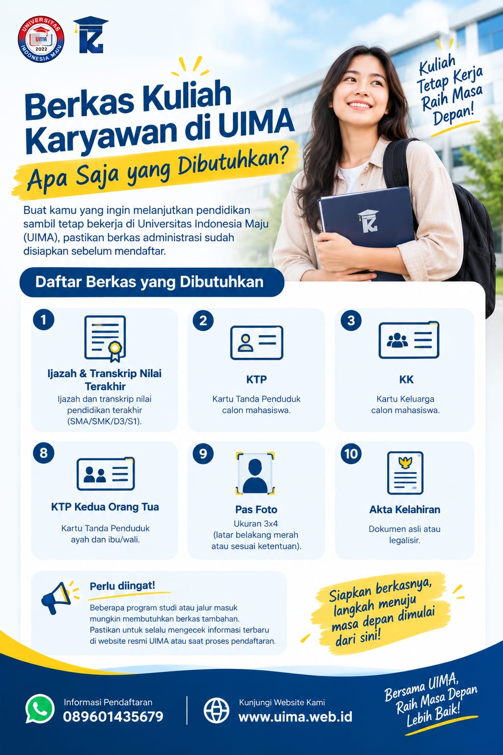 Informasi Syarat Kuliah Kelas Karyawan Online Terbaru Kampus Di Daerah Jakarta