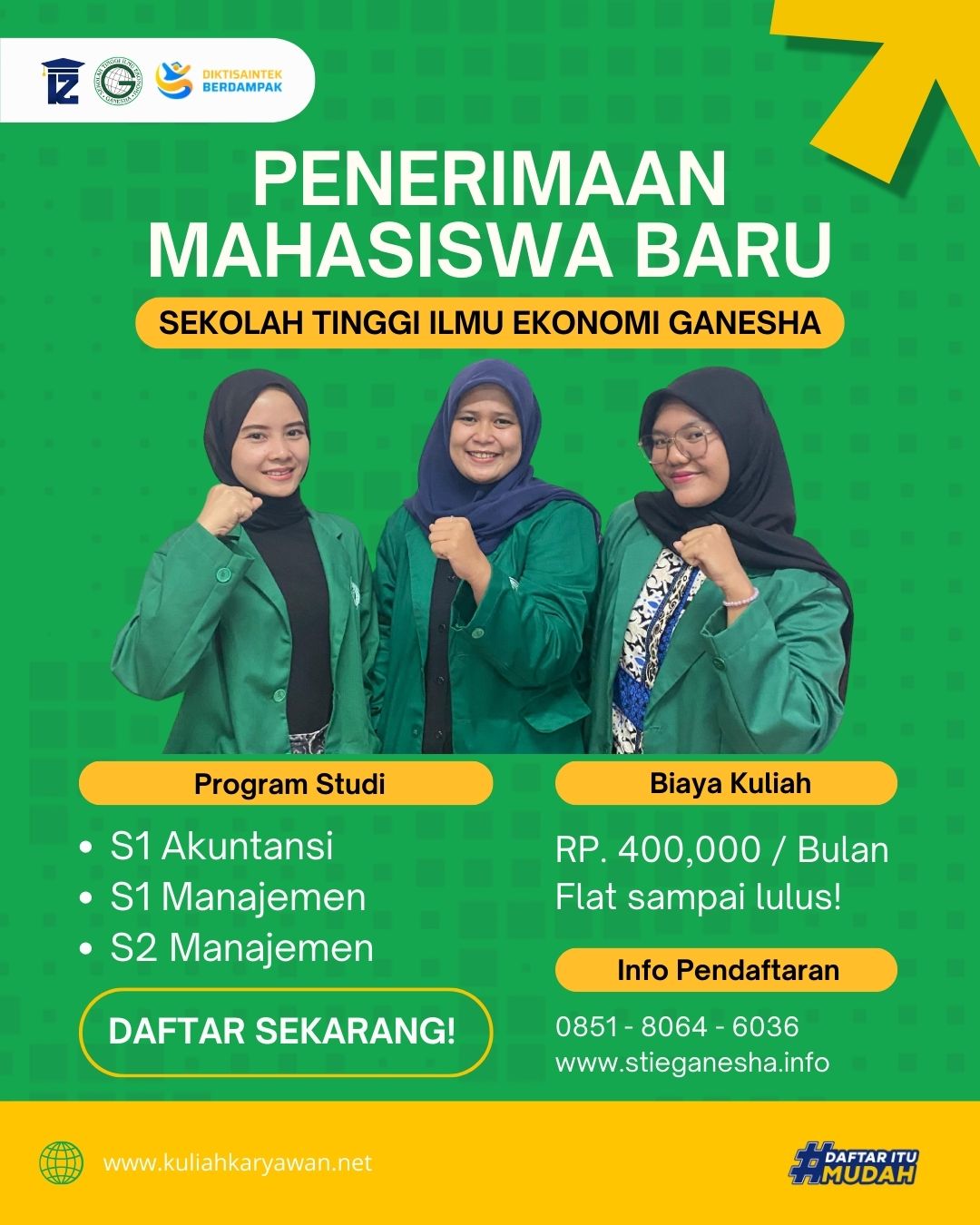 Kuliah Jurusan Manajemen di Bintaro STIE Ganesha