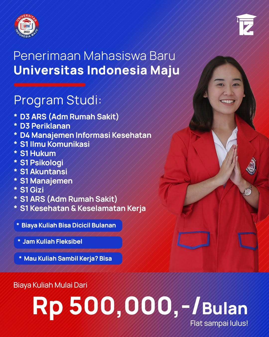 Penerimaan Mahasiswa Baru UIMA Jakarta