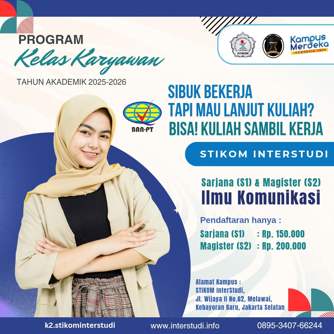 Kuliah Karyawan Jurusan Ilmu Komunikasi di Jakarta Selatan
