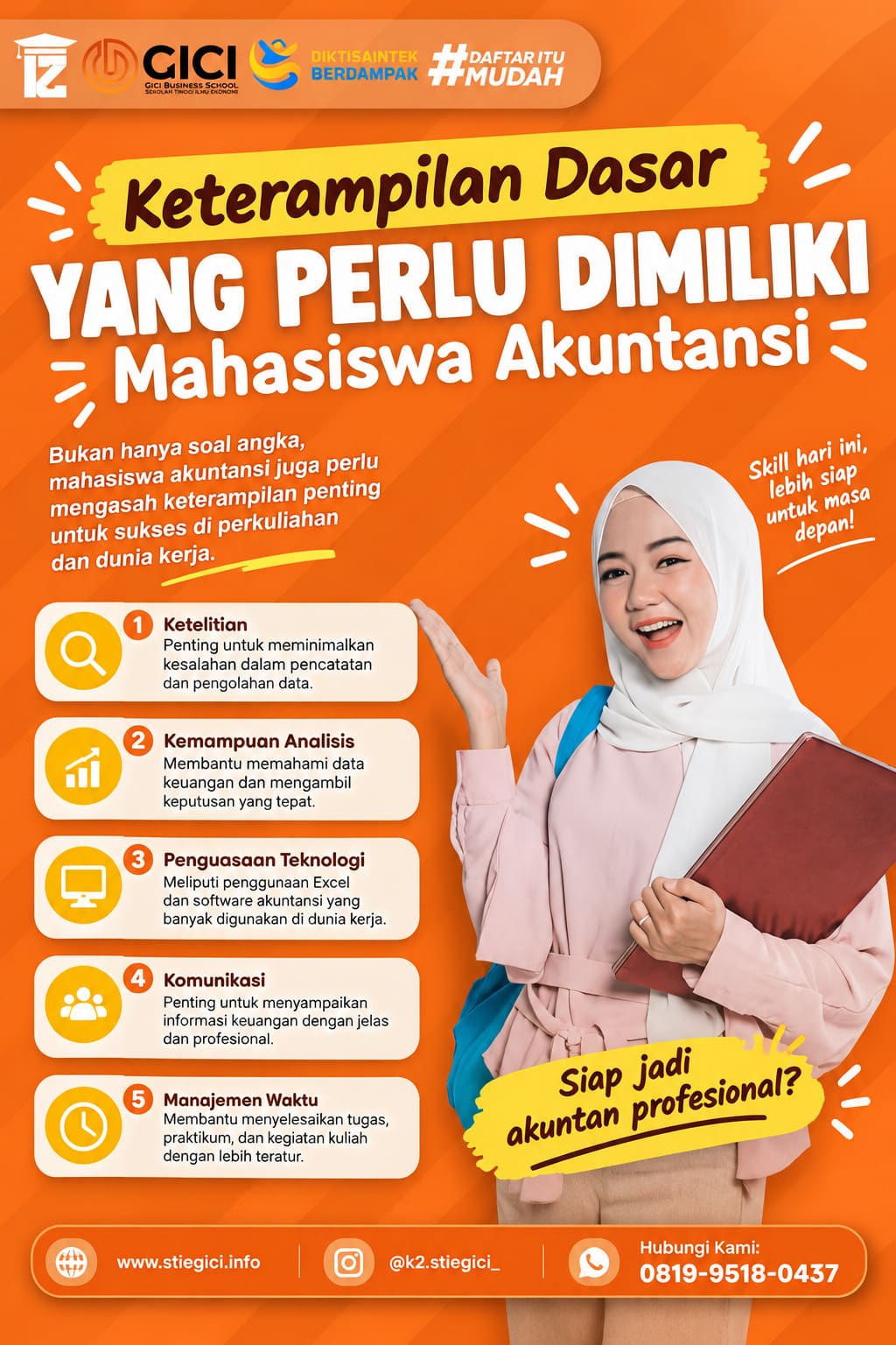 Keterampilan Dasar yang Perlu Dimiliki Mahasiswa Akuntansi