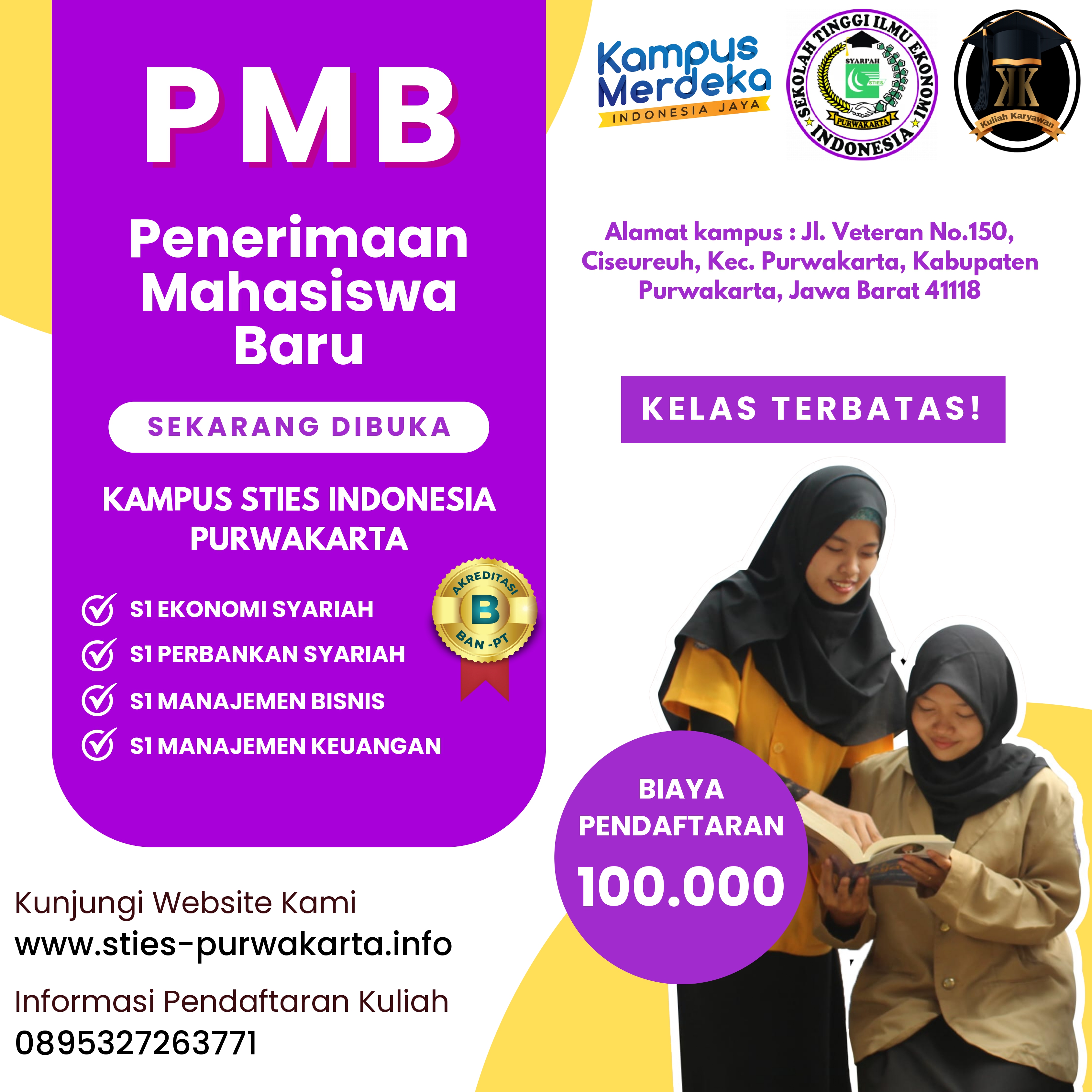 STIES IP Kampus S1 Manajemen Bisnis Purwakarta