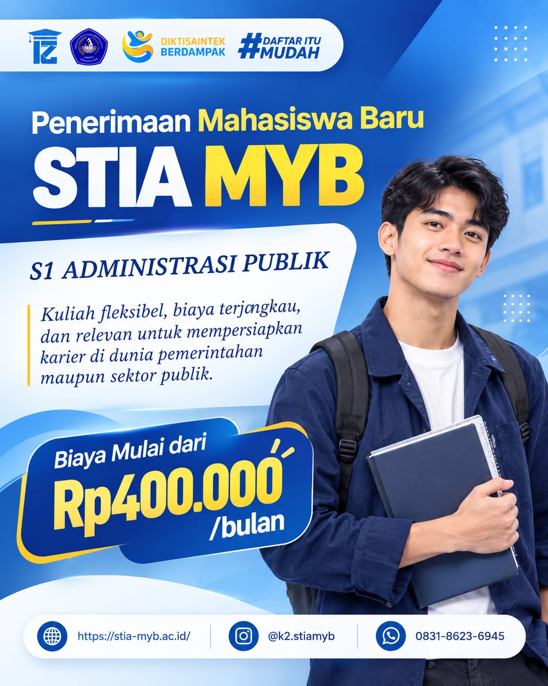 STIA MYB Kampus dengan Jurusan Administrasi Publik di Kota Serang