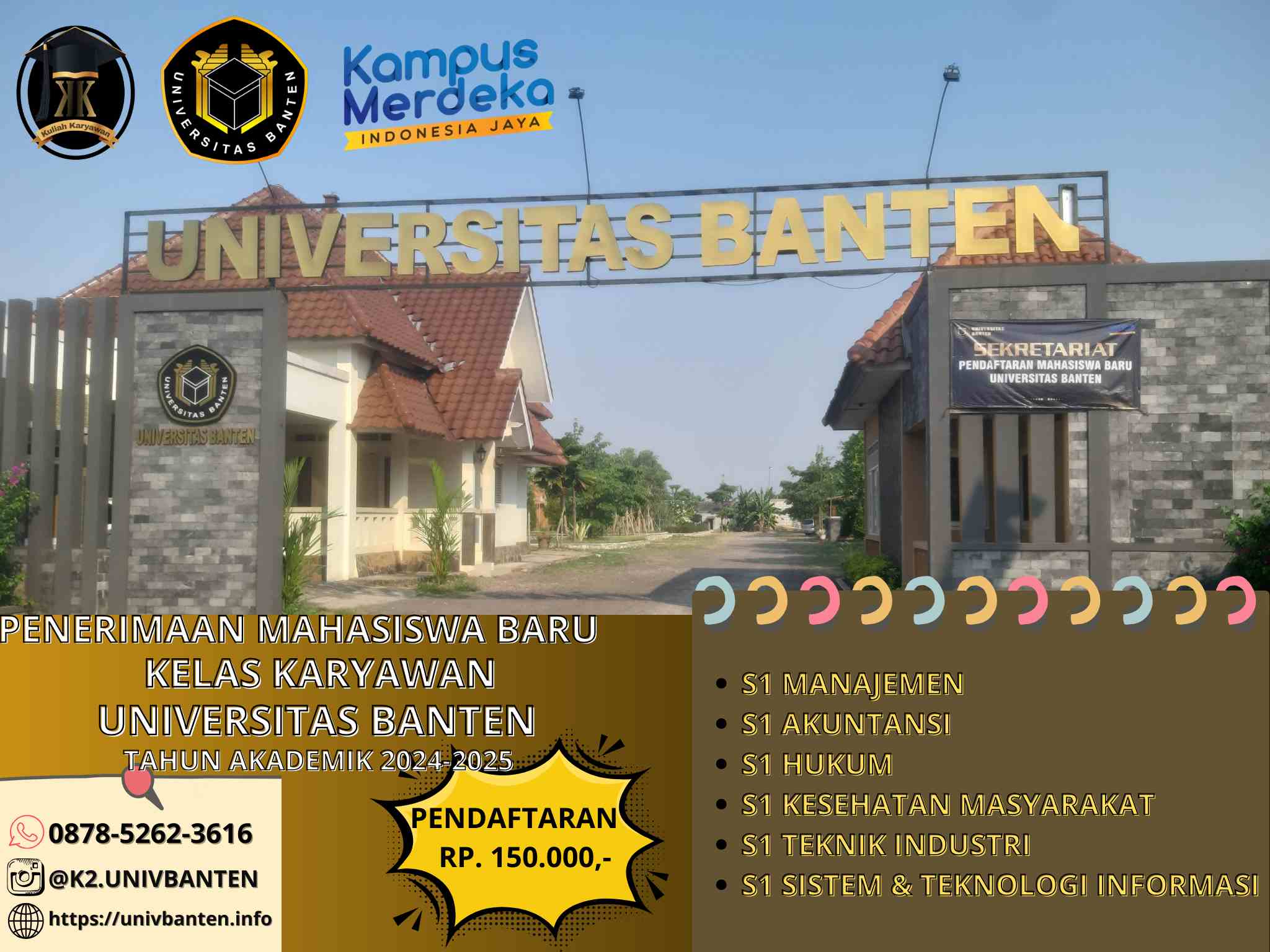Ingin Kuliah Dengan Jadwal Fleksibel Gabung Dengan K2 Universitas Banten