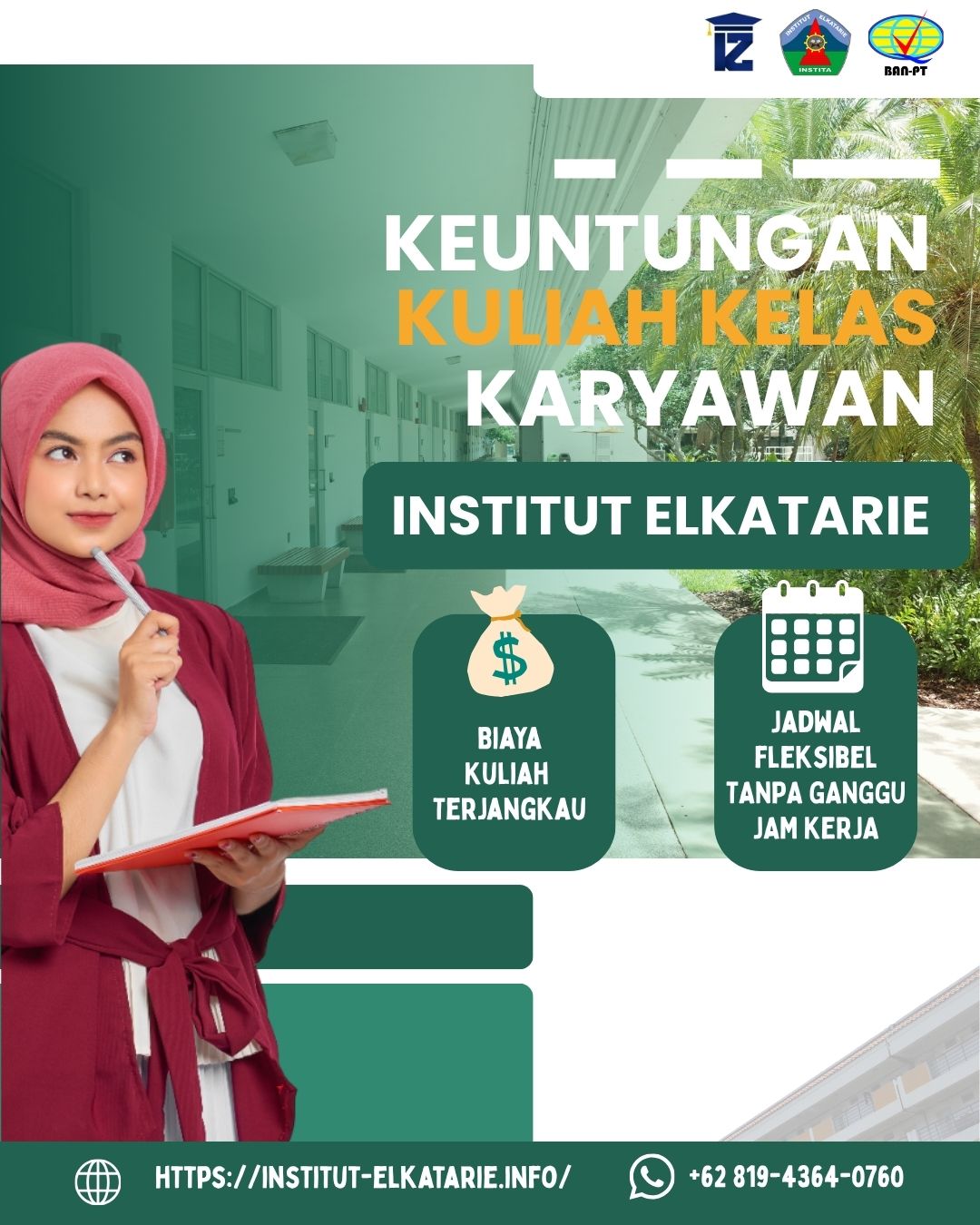 Kelebihan dan Keuntungan gabung Kelas Karyawan di Institut ElKatarie