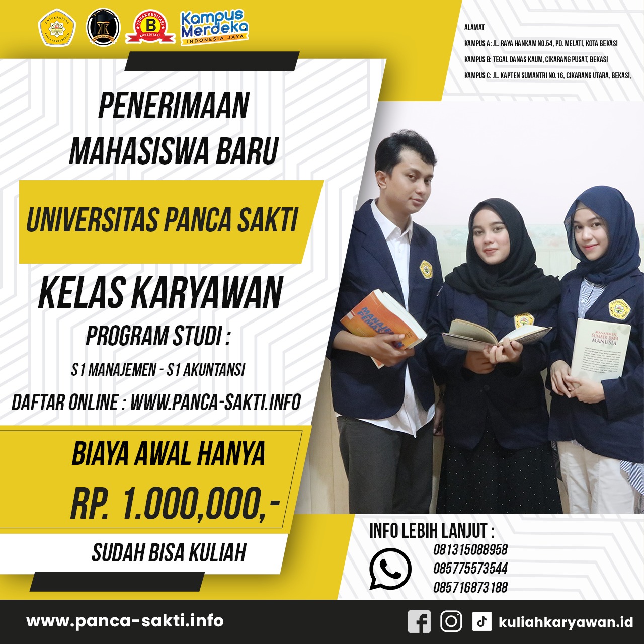 Kelas Karyawan Manajemen dan Akuntansi Daerah Jatiwaringin