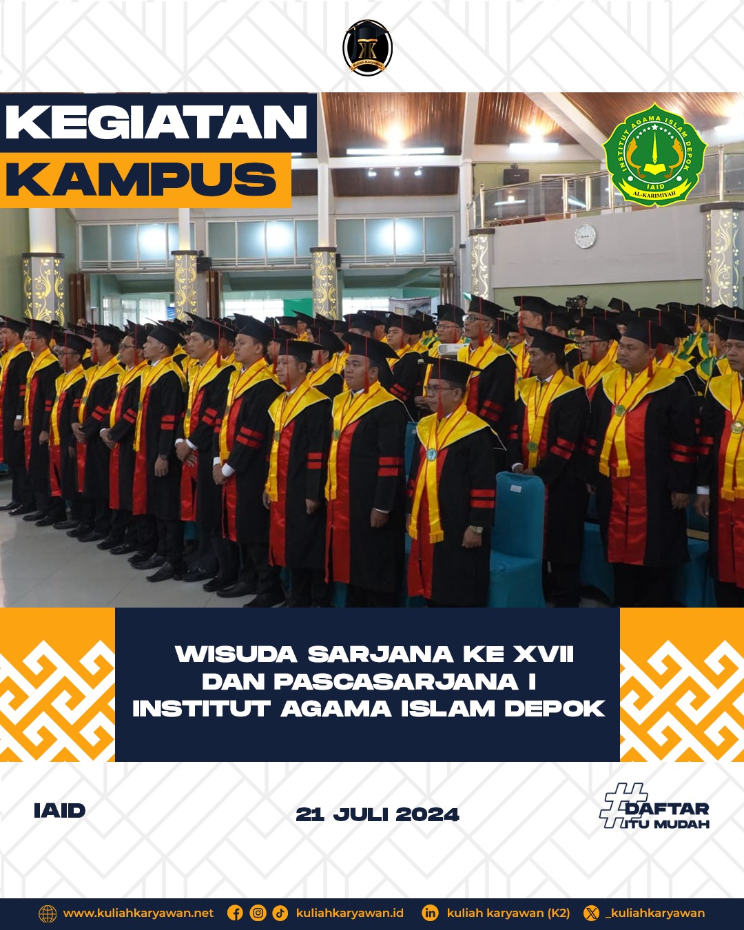 Informasi Penerimaan Mahasiswa Baru Semester Ganjil 2024-2025