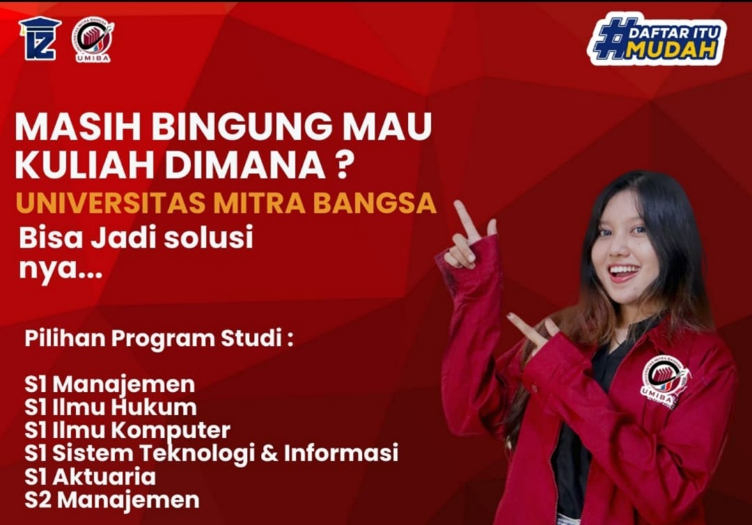Daftar Kuliah S1 Aktuaria dikampus Univ Mitra Bangsa Pasar Minggu
