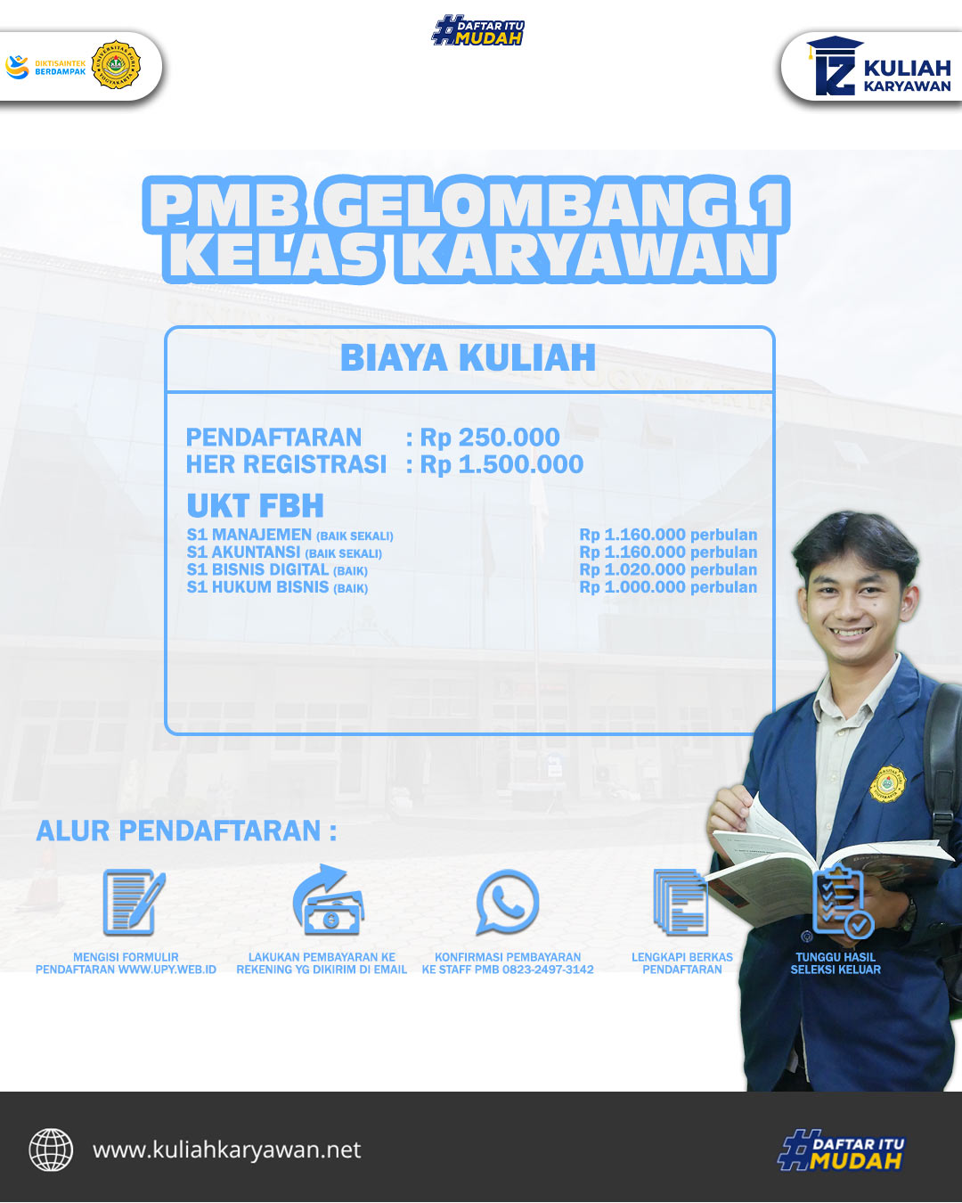 Rekomendasi Kuliah Karyawan S1 Hukum Bisnis di Jogja – Biaya Terjangkau dan Jadwal Fleksibel di UPY