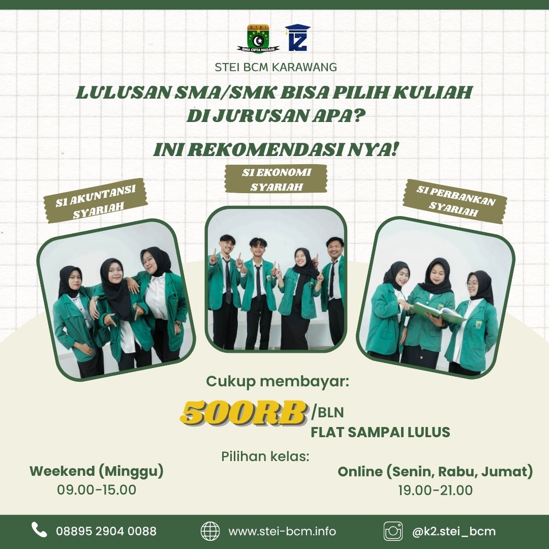 Rekomendasi Jurusan Kuliah Yang Cocok Untuk Para Lulusan SMA dan SMK