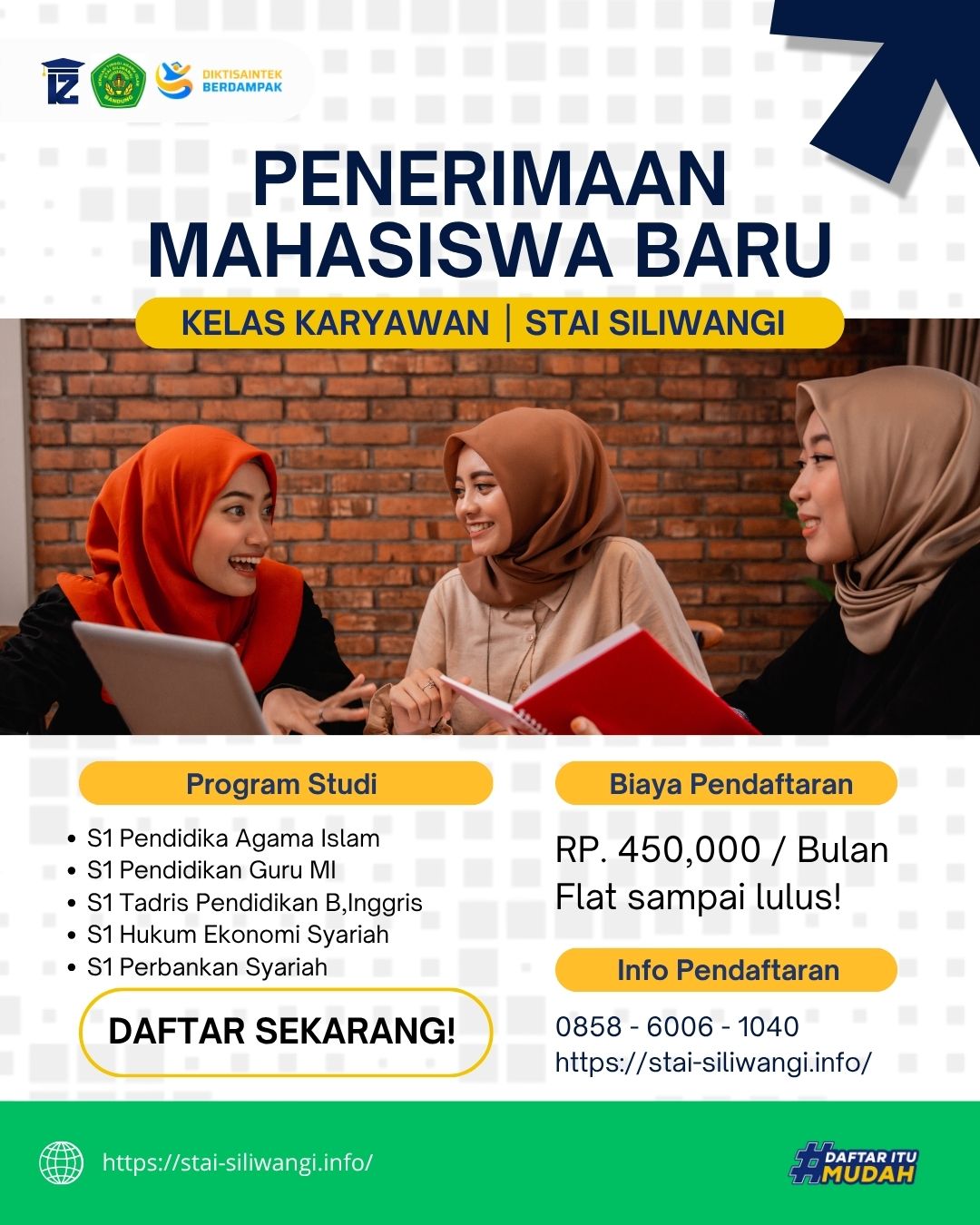 Cicilan Biaya Kuliah STAI SILIWANGI BANDUNG