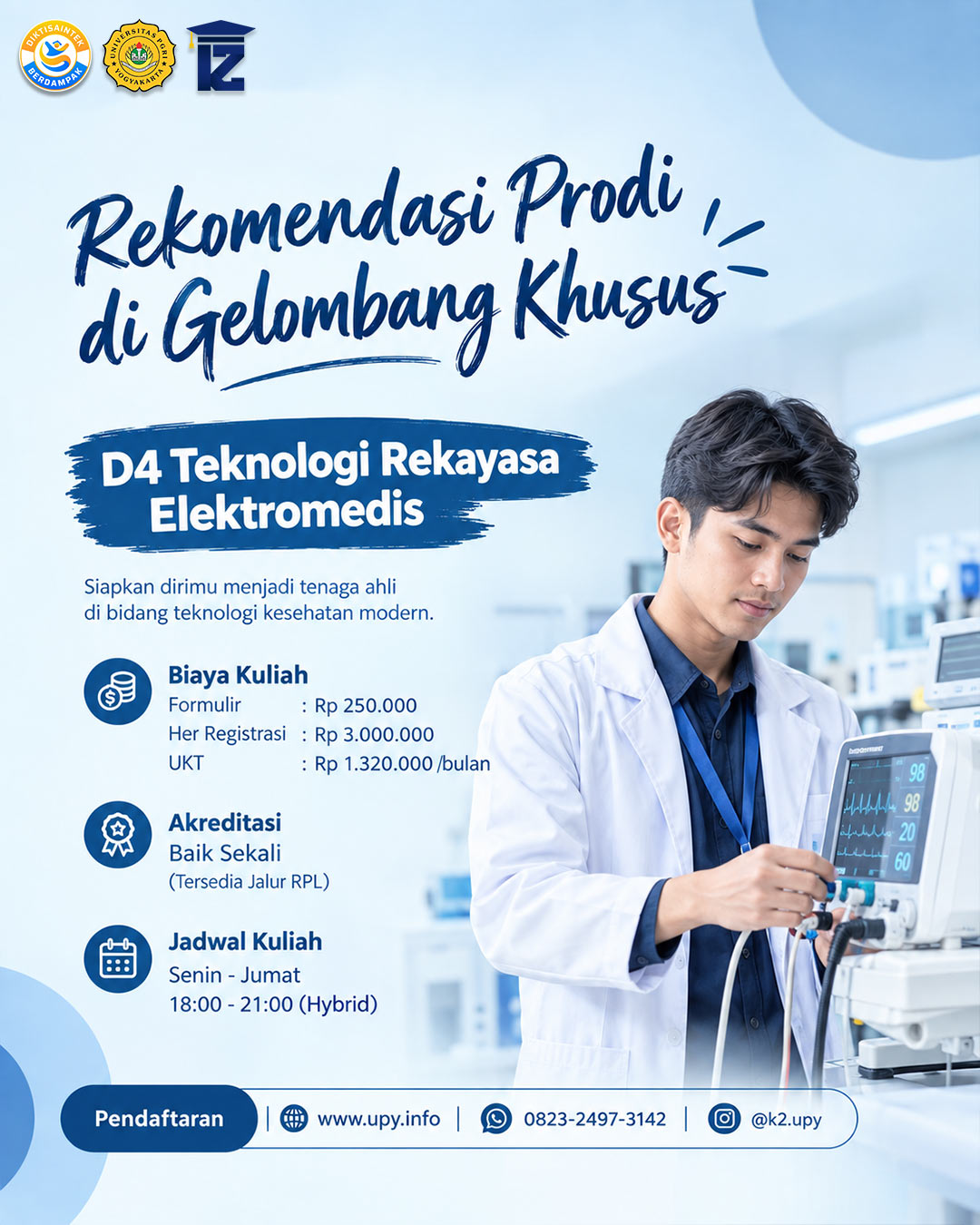 Rekomendasi Kuliah D4 Elektromedis di Jogja