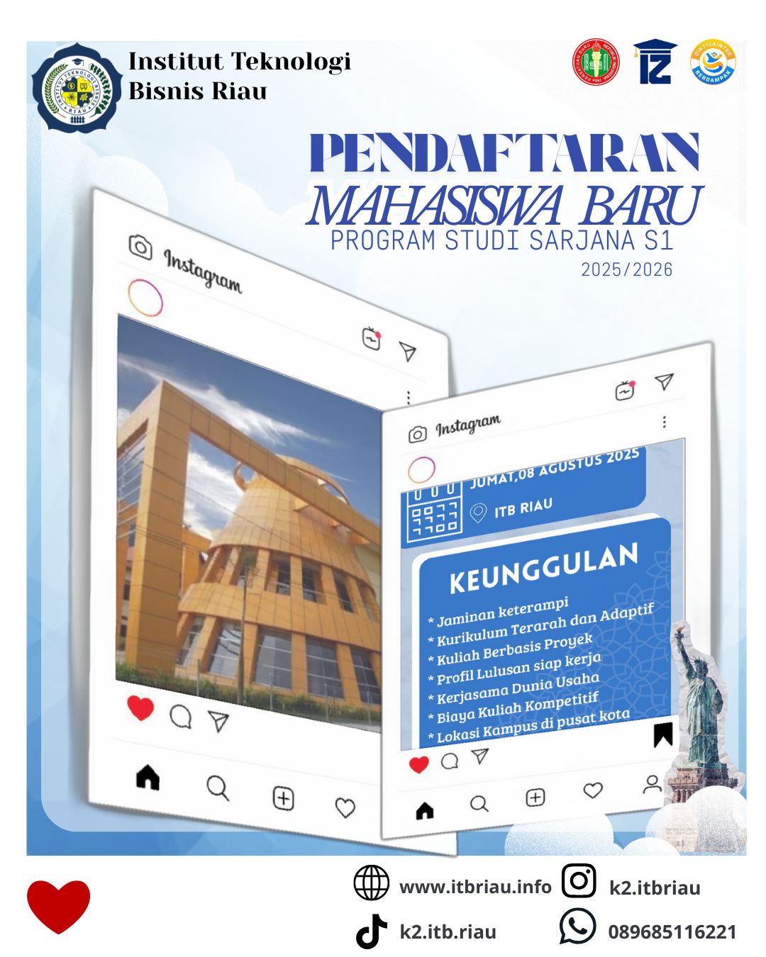 Mau Kuliah Karyawan Ya di ITB Riau Aja