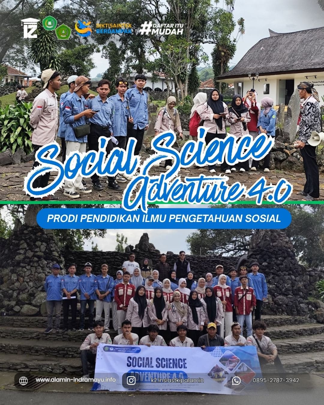 Kegiatan Social Science Adventure Prodi IPS STKIP Al Amin Indramayu