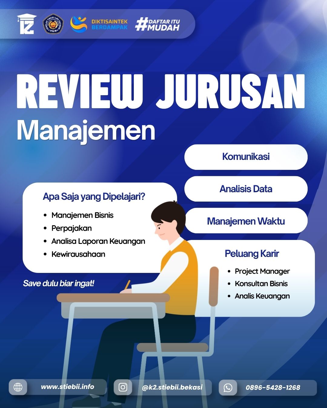 Seputar Jurusan Manajemen di Kampus STIE BII