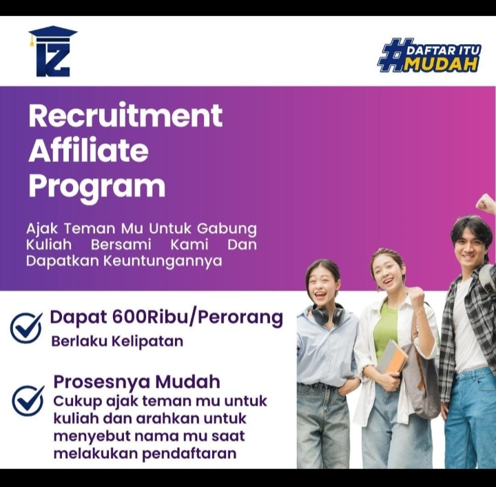 Ajak Teman Kuliah Dapat Fee 600rb per Orang