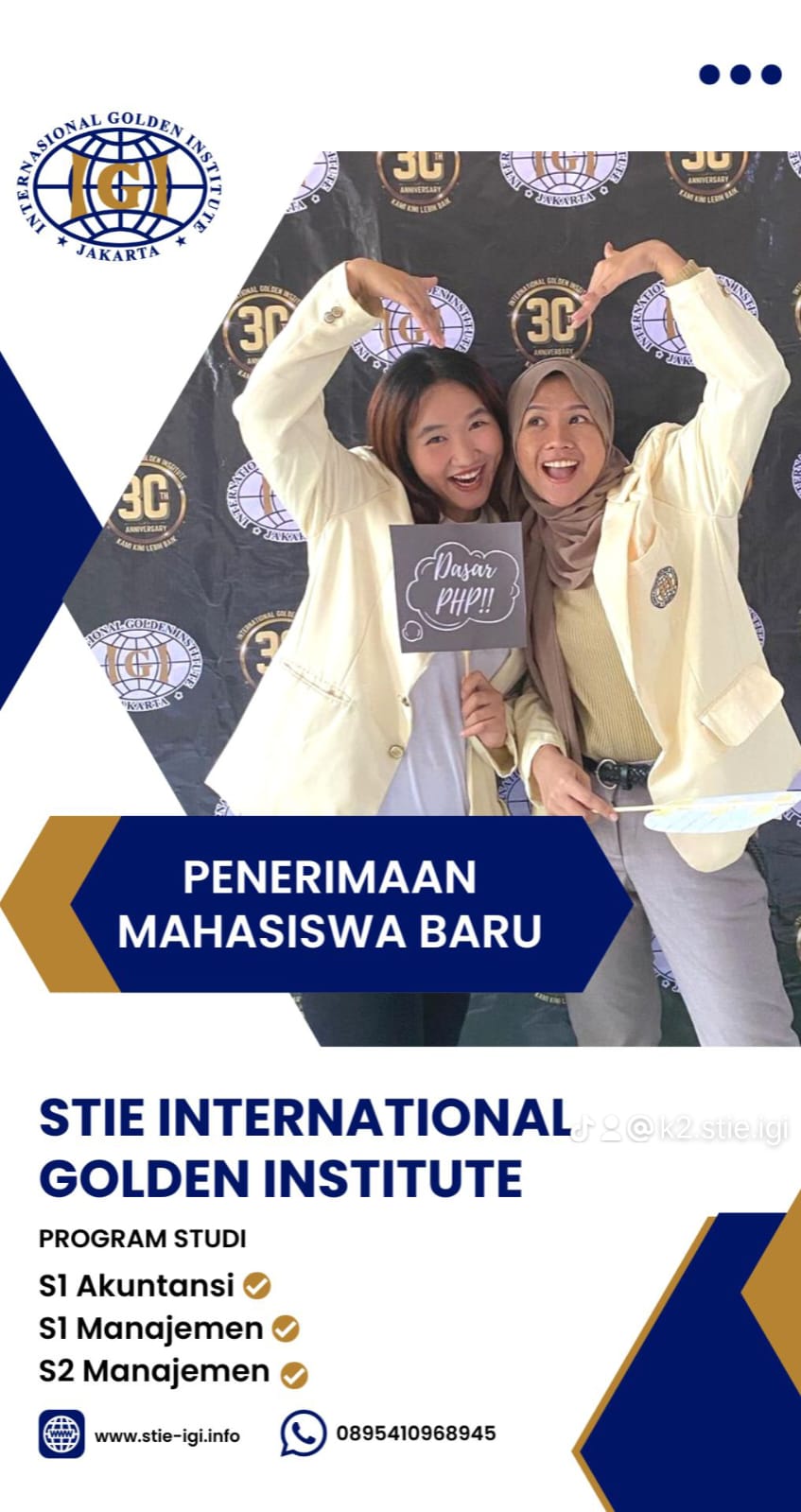 Lokasi kampus STIE IGI Jakarta barat