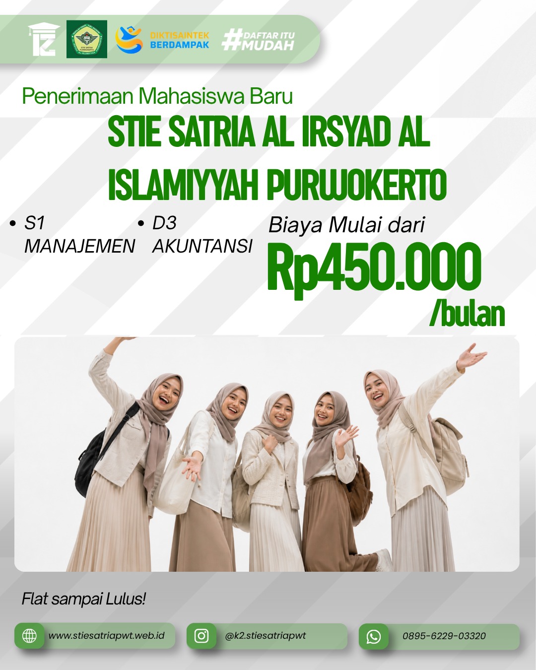 Pemerataan Biaya Awal STIE Satria Al Irsyad Al Islamiyyah Purwokerto