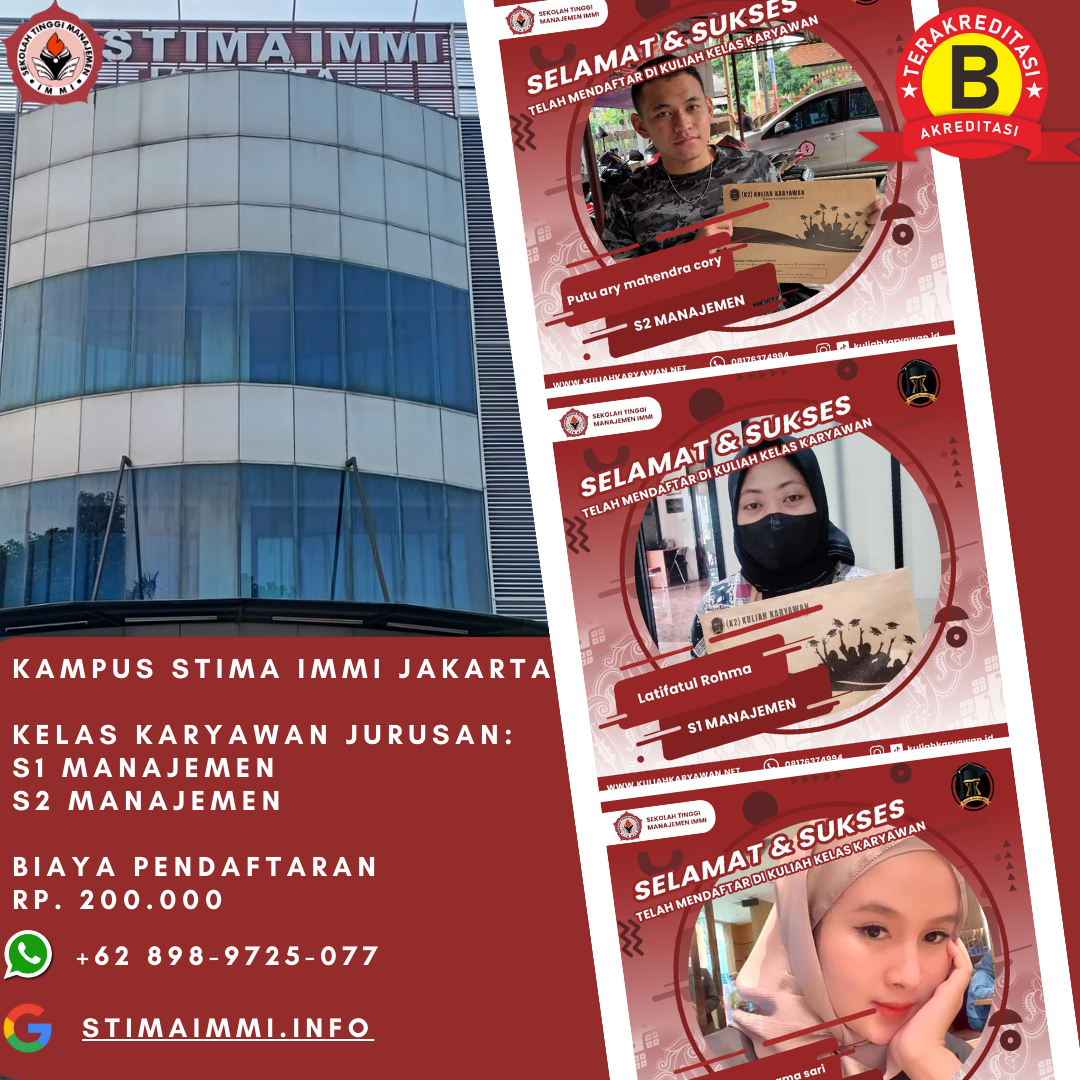 Pendaftaran Kelas Karyawan S2 Magister Manajemen Di Daerah Jakarta Selatan