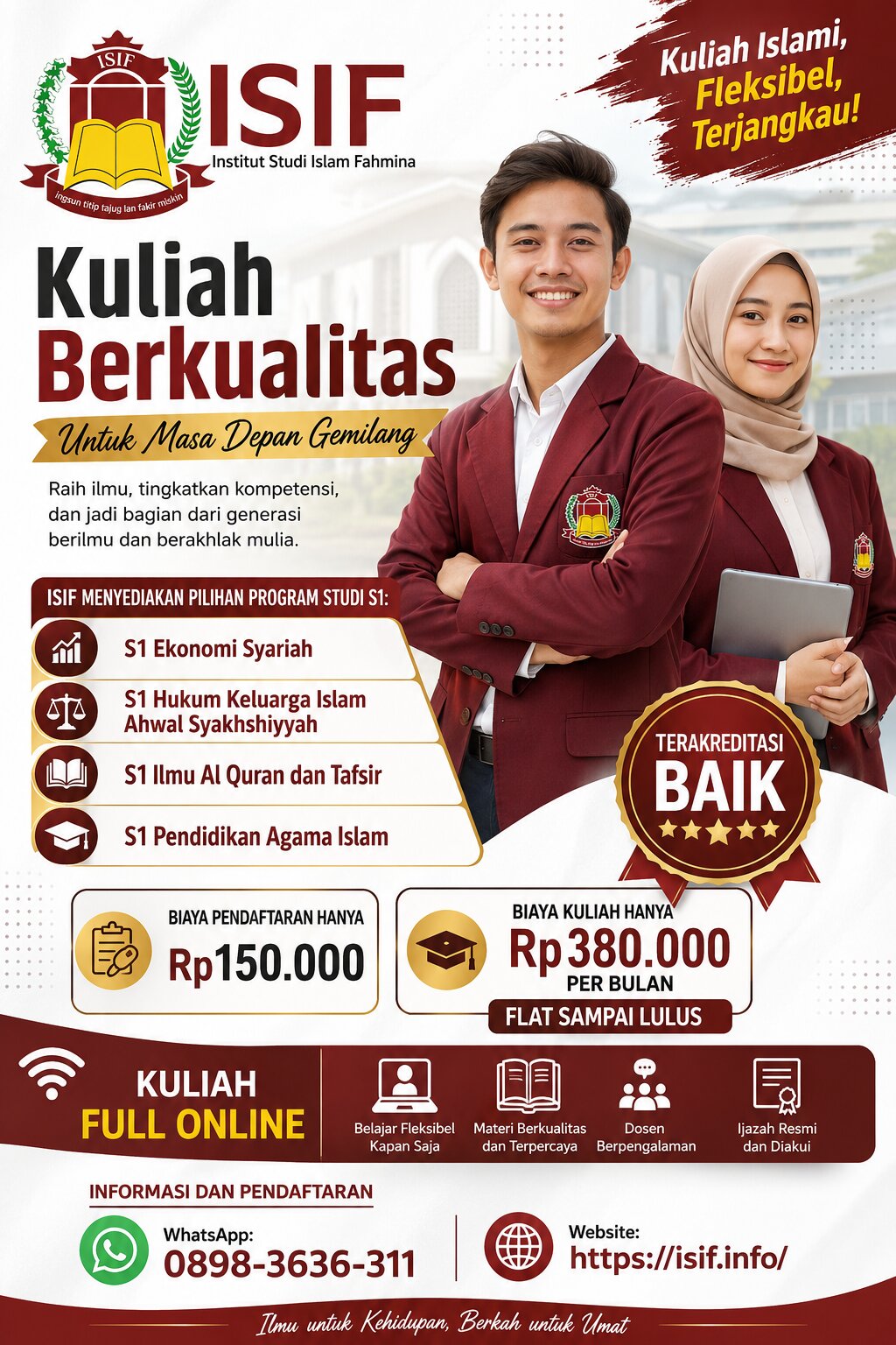 Kampus ISIF Cirebon Jadi Pilihan Kampus Swasta Berkualitas