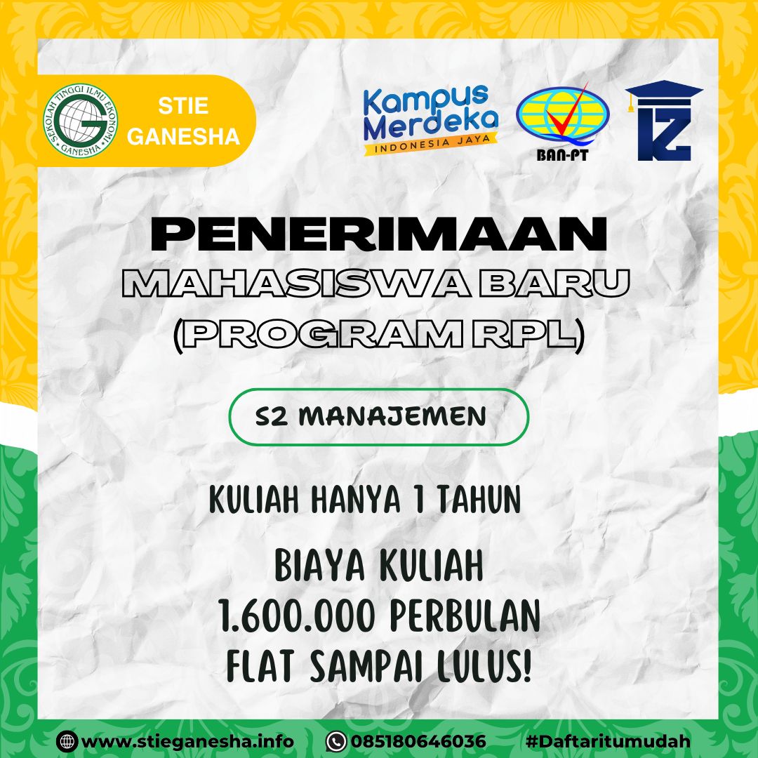 Raih S2 Lebih Cepat dengan Program RPL
