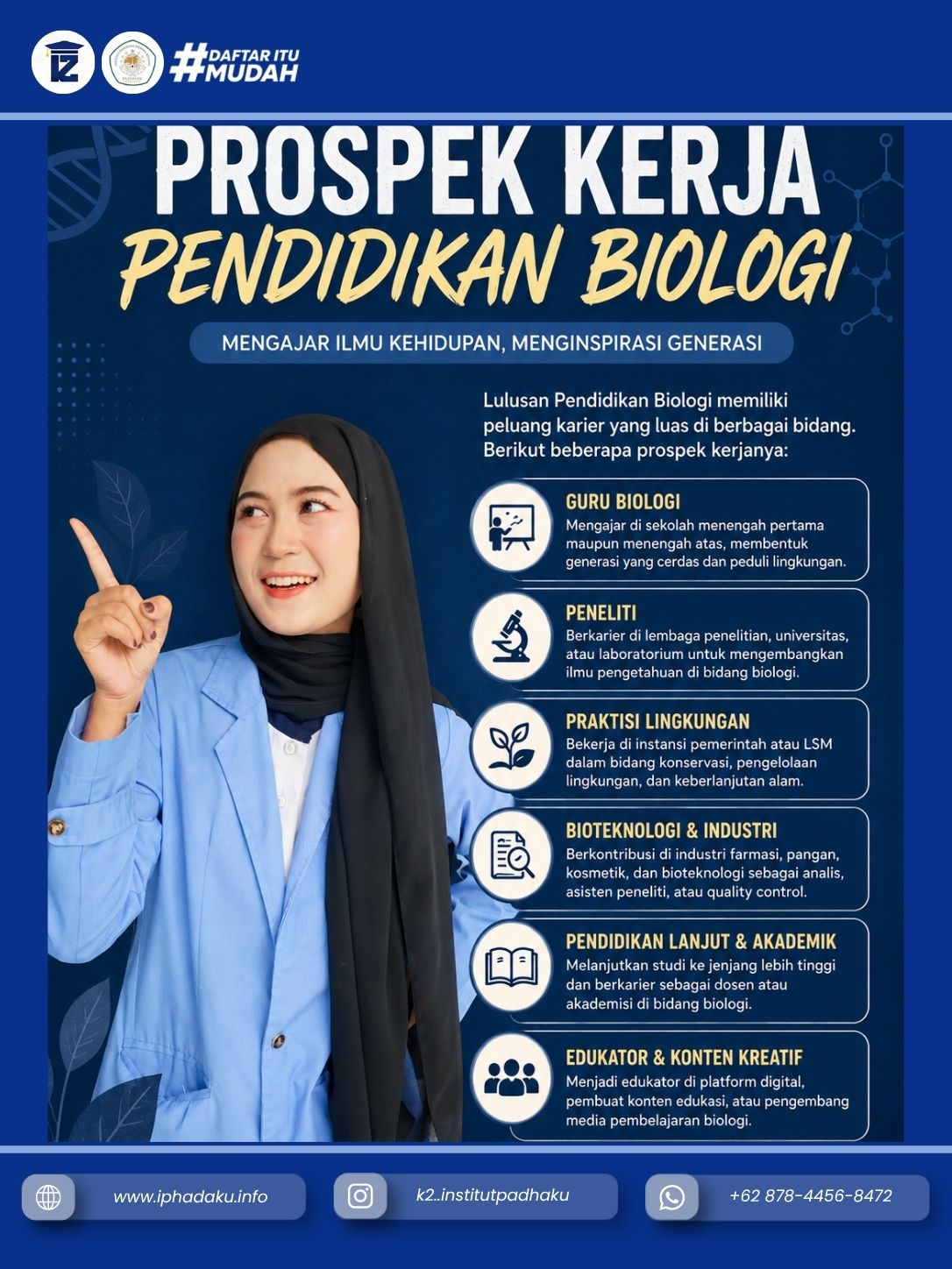 Kuliah Jurusan Pendidikan Biologi di Indramayu 