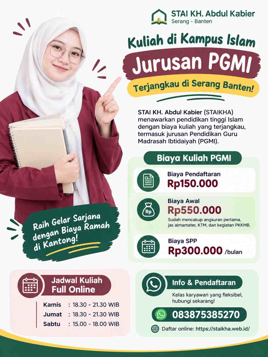 Kampus Islam dengan Jurusan PGMI Terjangkau di Serang Banten