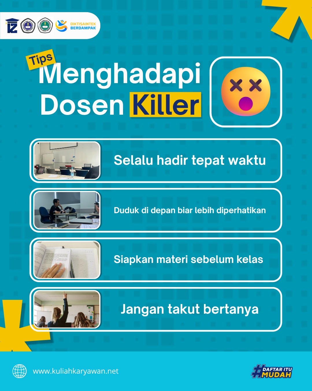 Tips Menghadapi Dosen Killer