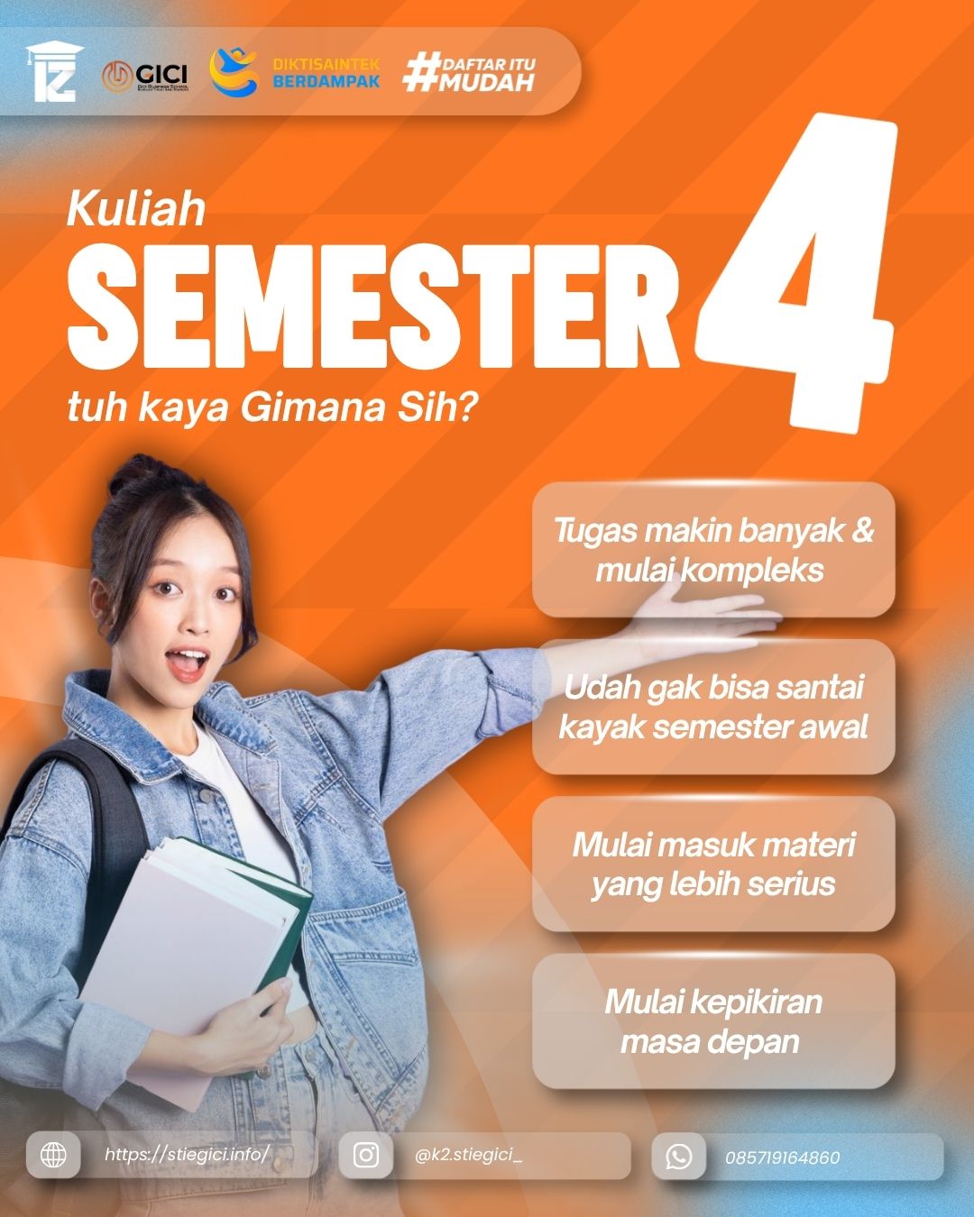 Masuk Semester 4, Tugas Semakin Banyak dan Sudah Memikirkan Masa Depan