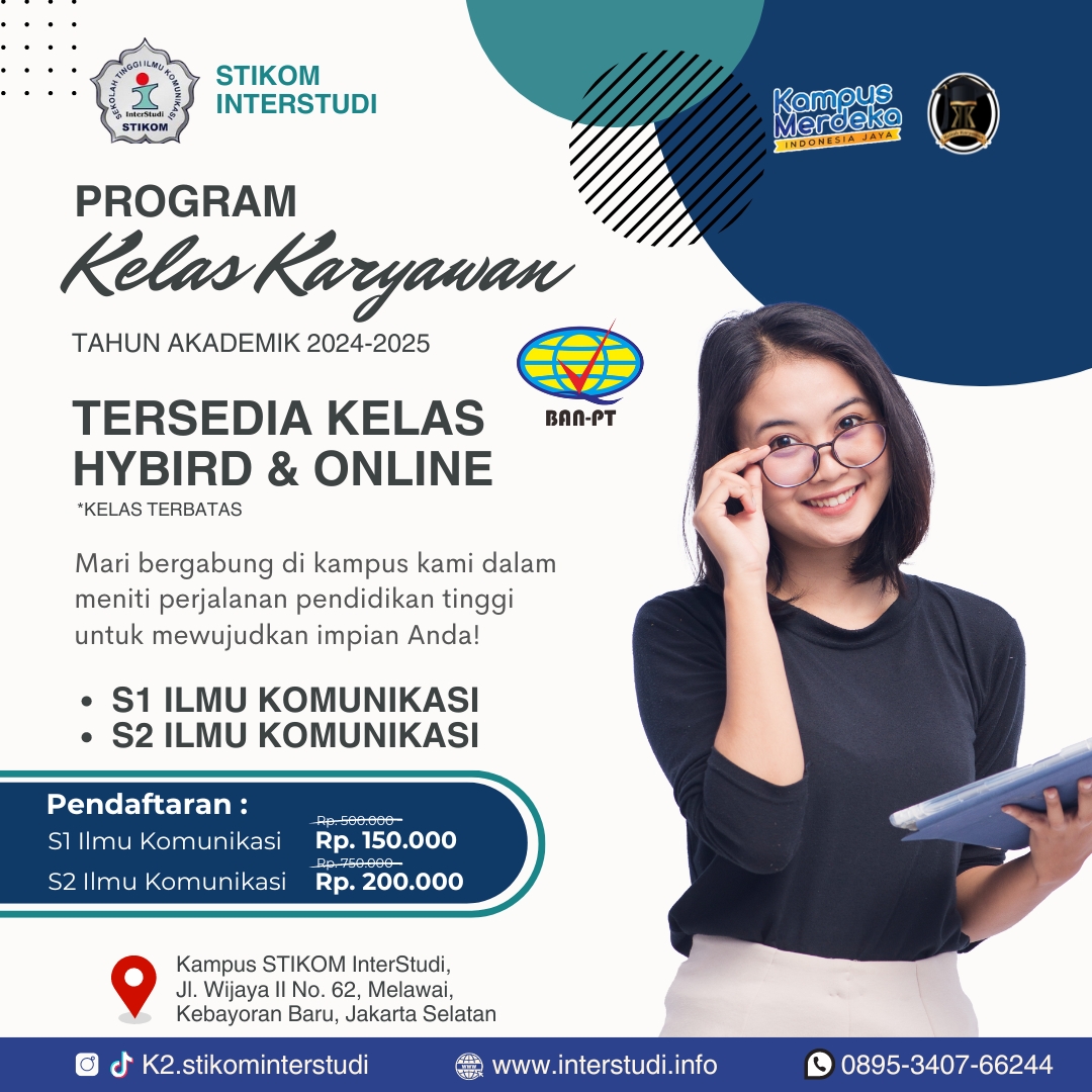 Pilihan Kelas Hybird & Kelas Online Kelas Karyawan STIKOM InterStudi