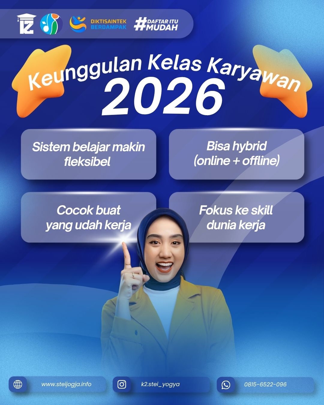 Biaya Kuliah Murah Terjangkau Meski Gaji UMR Gabung Ke STEI Yogyakarta Aja