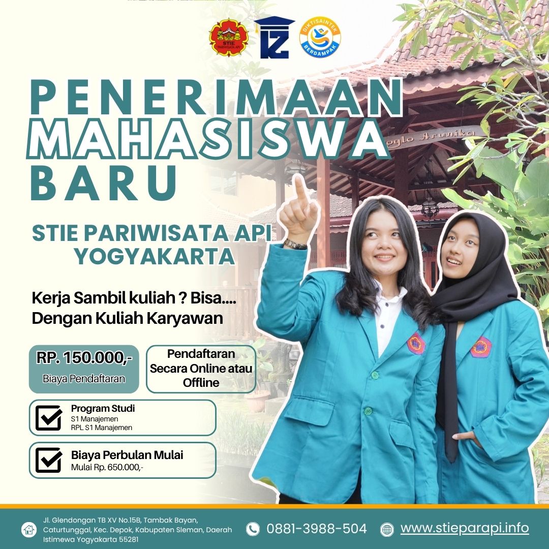 Kuliah RPL Manajemen di STIE Pariwisata API Yogyakarta
