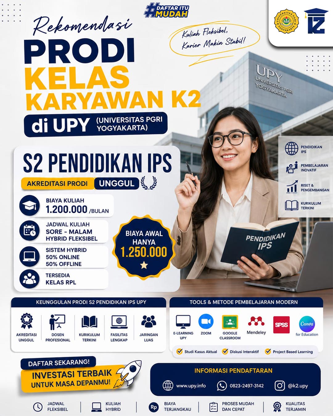 Cari S2 Pendidikan Unggul di Jogja UPY aja
