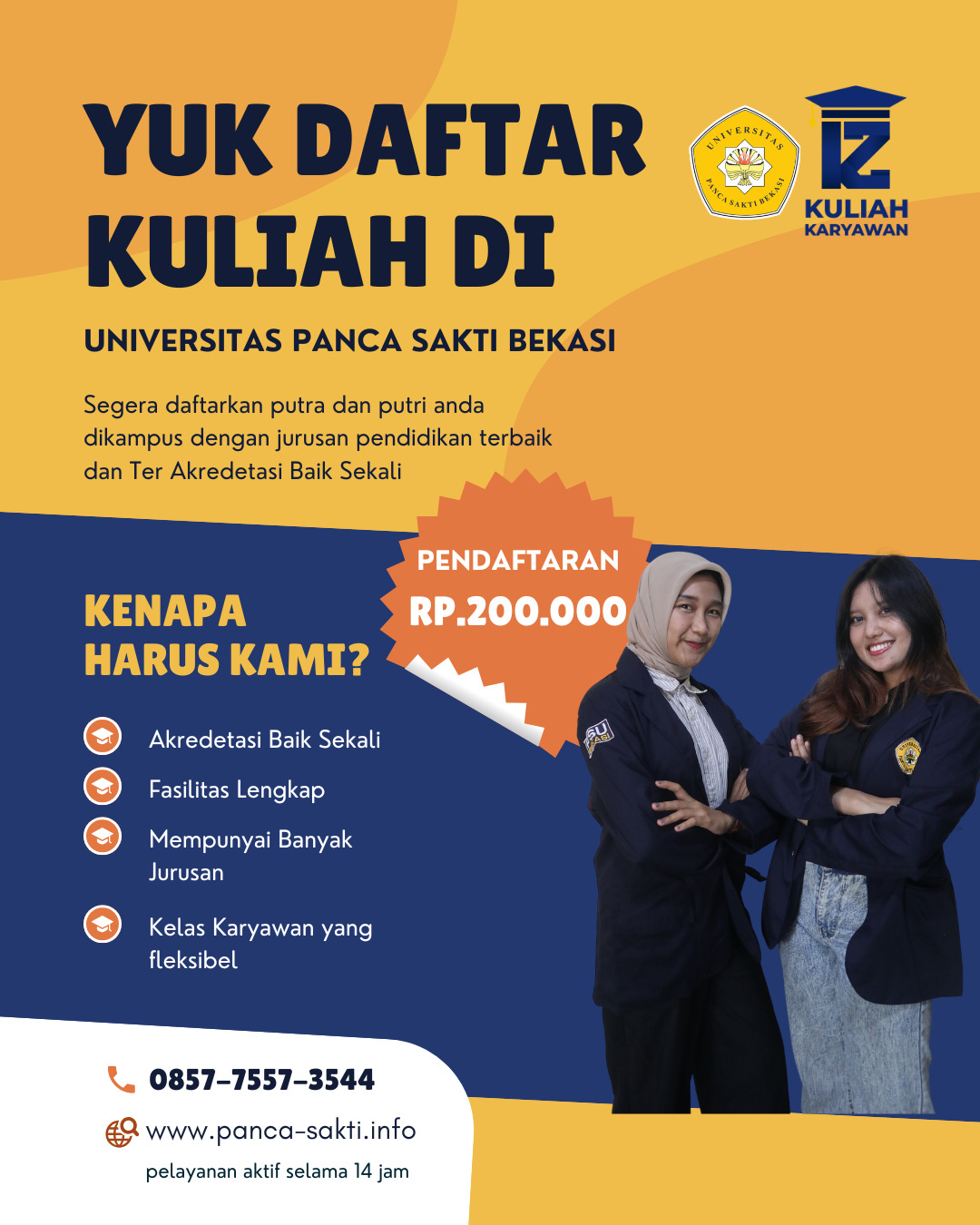 Kampus Akredetasi B di Bekasi