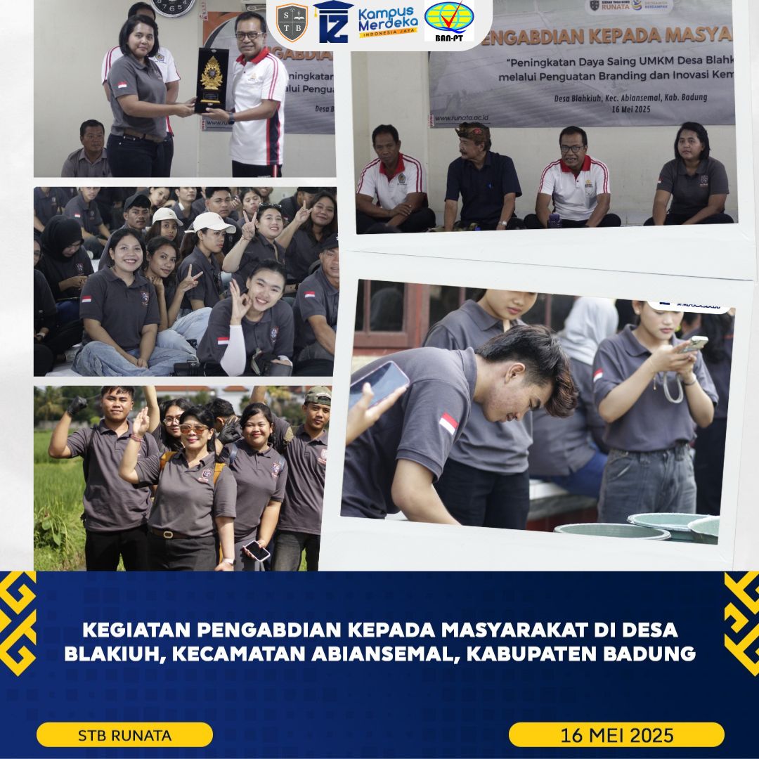 Pengabdian Kepada Masyarakat oleh STB Runata