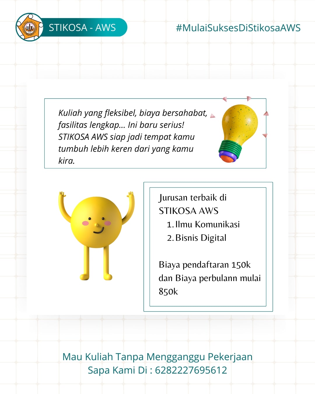 Kuliah Komunikasi dan Bisnis Digital di STIKOSA AWS Surabaya