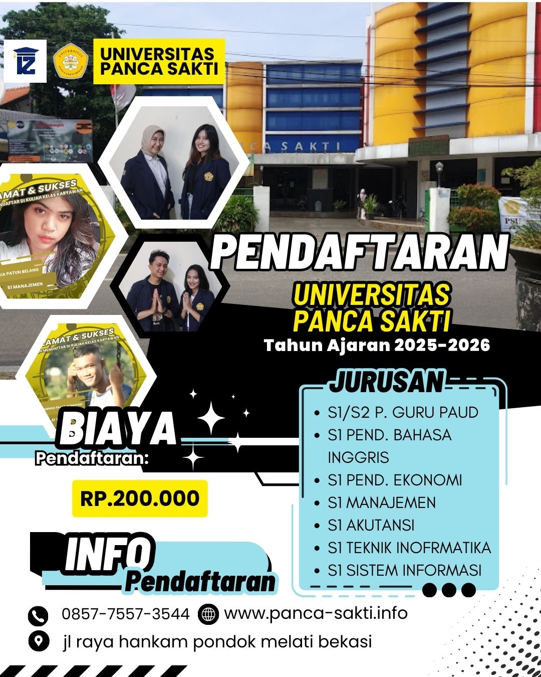 Kuliah Kelas Weekend Sabtu dan Minggu Di Bekasi