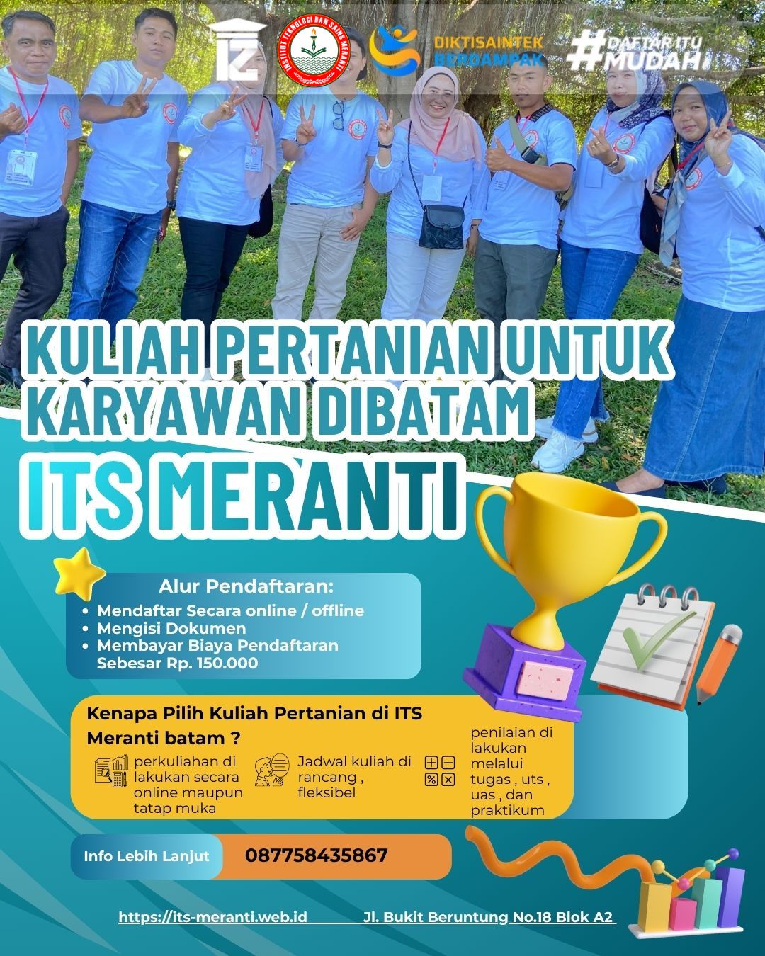 Kuliah Pertanian Untuk Karyawan Di Batam