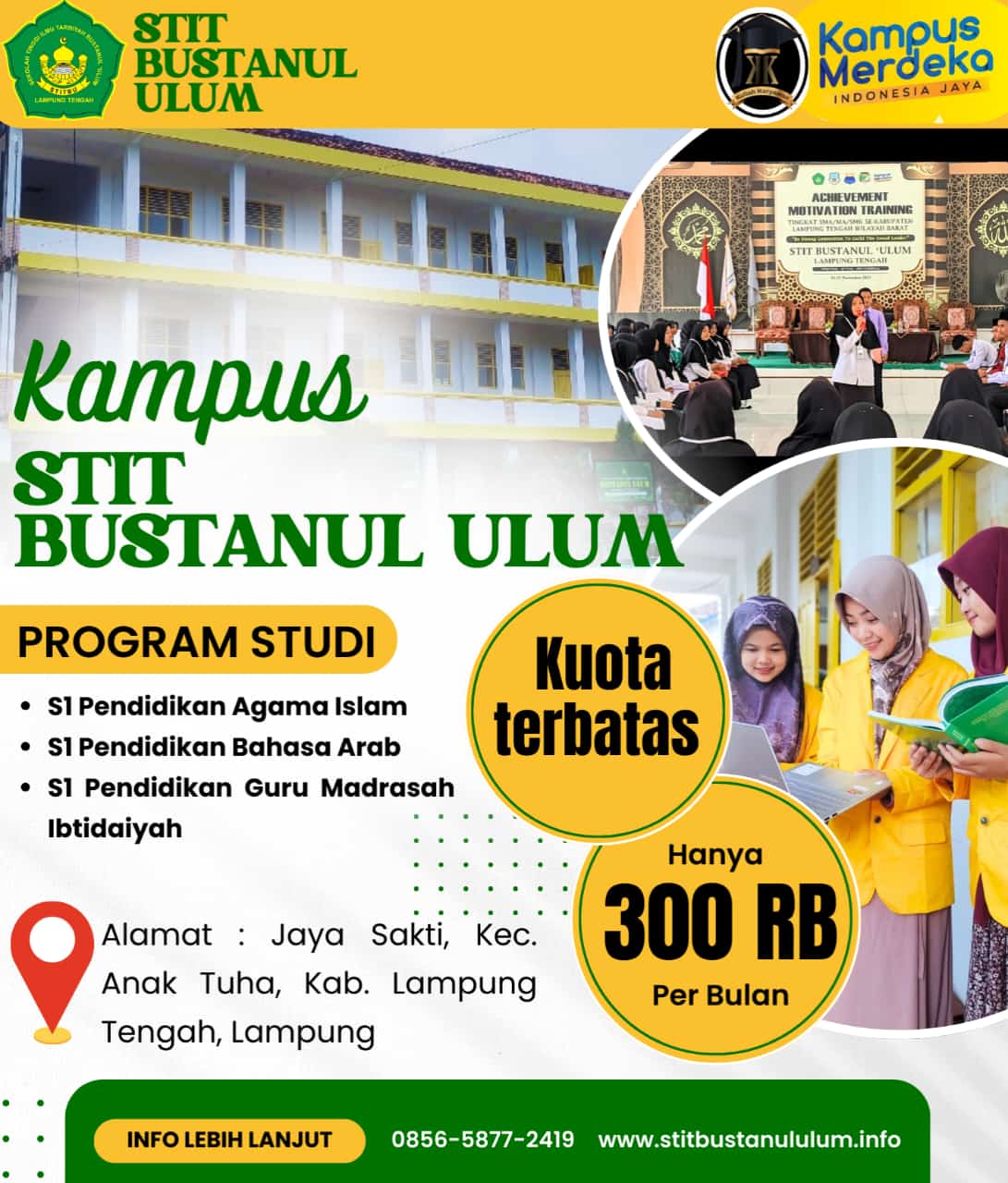 Kampus Ilmu Tarbiyah Di Lampung Tengah Kelas Karyawan