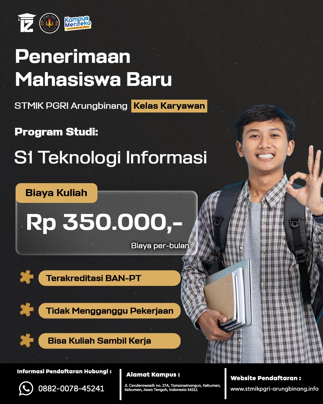 Beberapa Tipe Orang Kalau Daftar Kuliah di STMIK PGRI Kebumen
