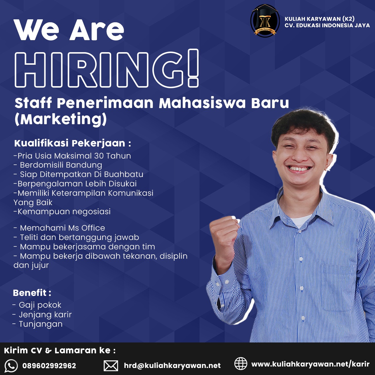 Staff Marketing (Buah Batu)