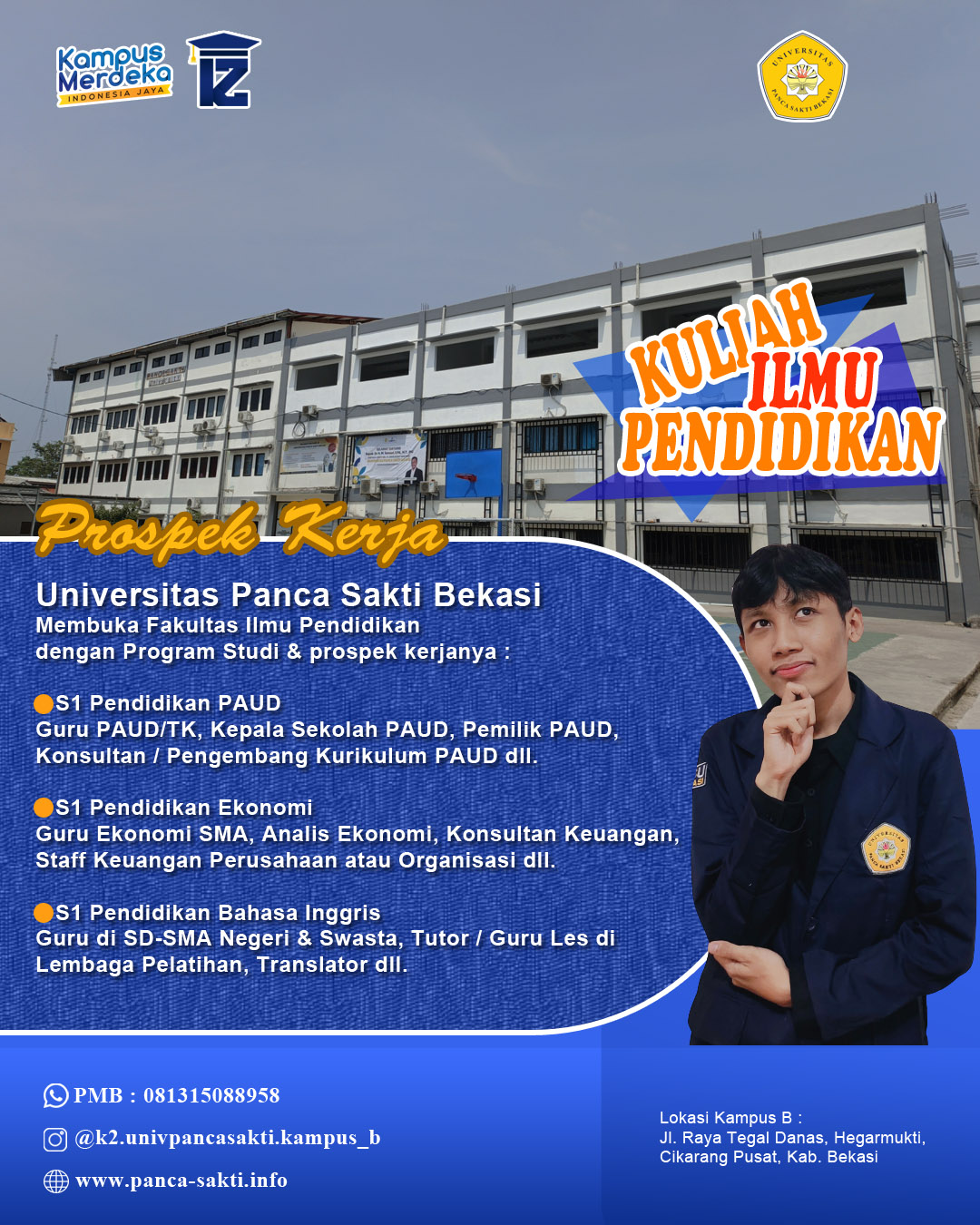 Minat Jadi Guru Bisa Kuliah di Universitas Panca Sakti