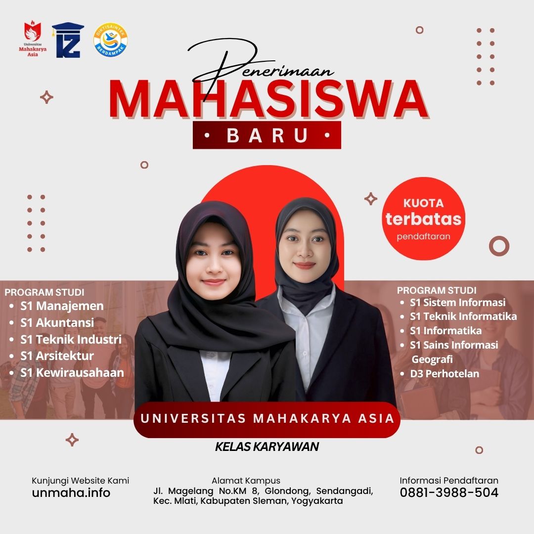Info Kuliah Karyawan (K2) Universitas Mahakarya Asia: Jadwal Malam, Biaya Dicicil, dan Lulusan Siap 