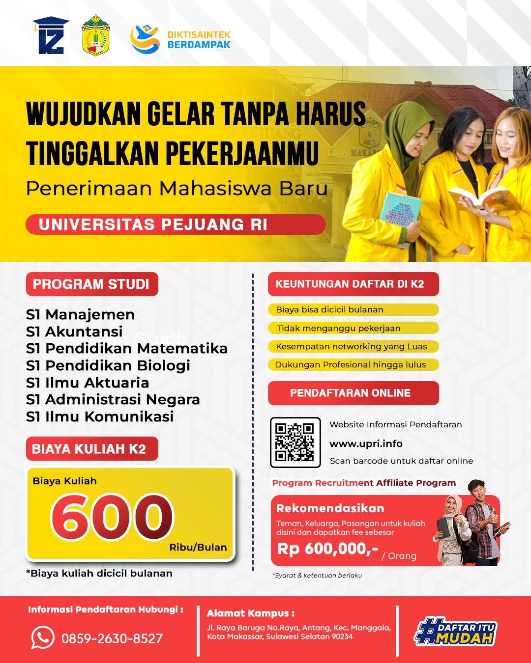 Kuliah Manajemen di UPRI Makassar, Pilihan Tepat untuk Masa Depan