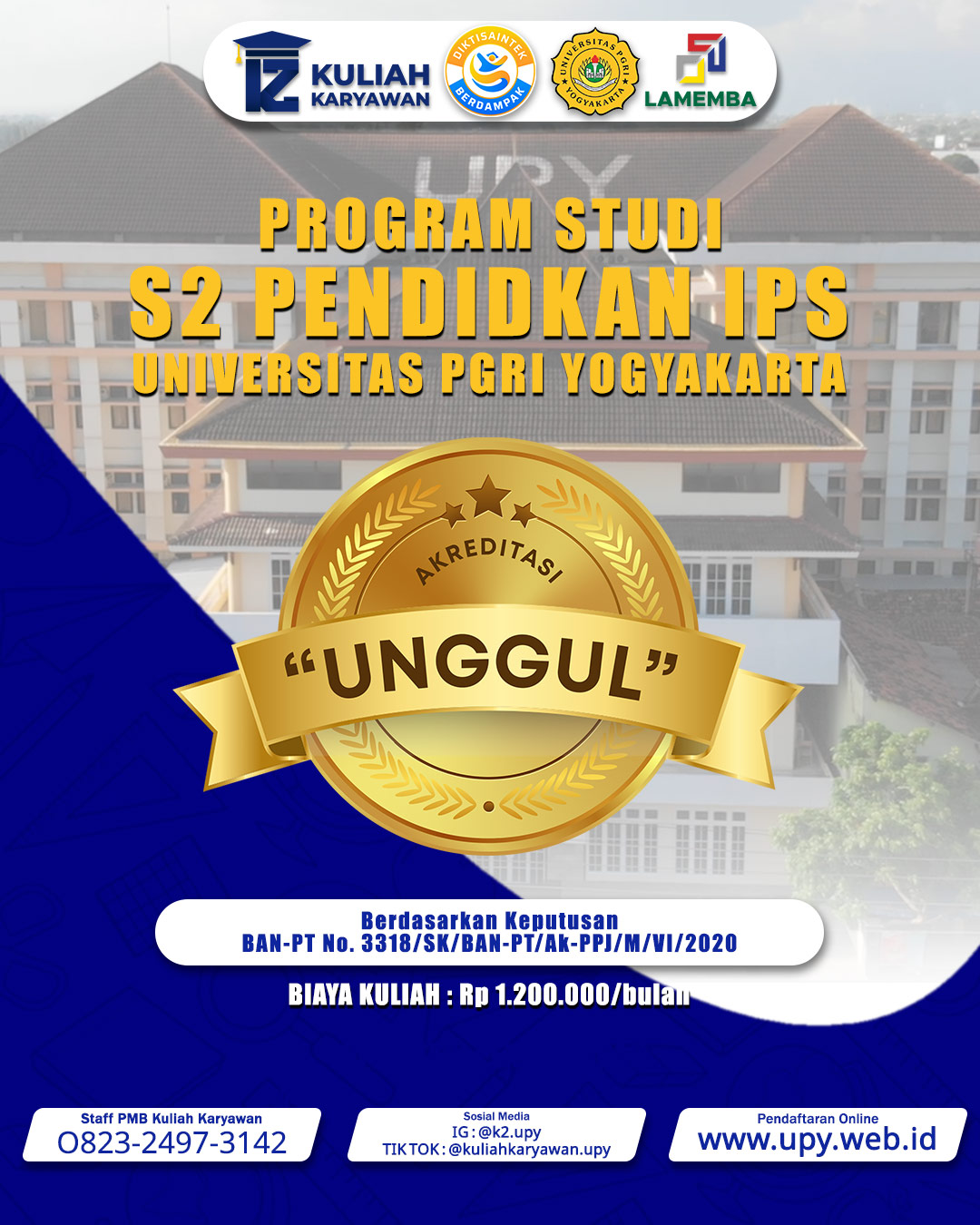 S2 Pendidikan UPY Akreditasi Unggul: Pendidikan IPS dan Pendidikan Dasar dengan Biaya Terjangkau